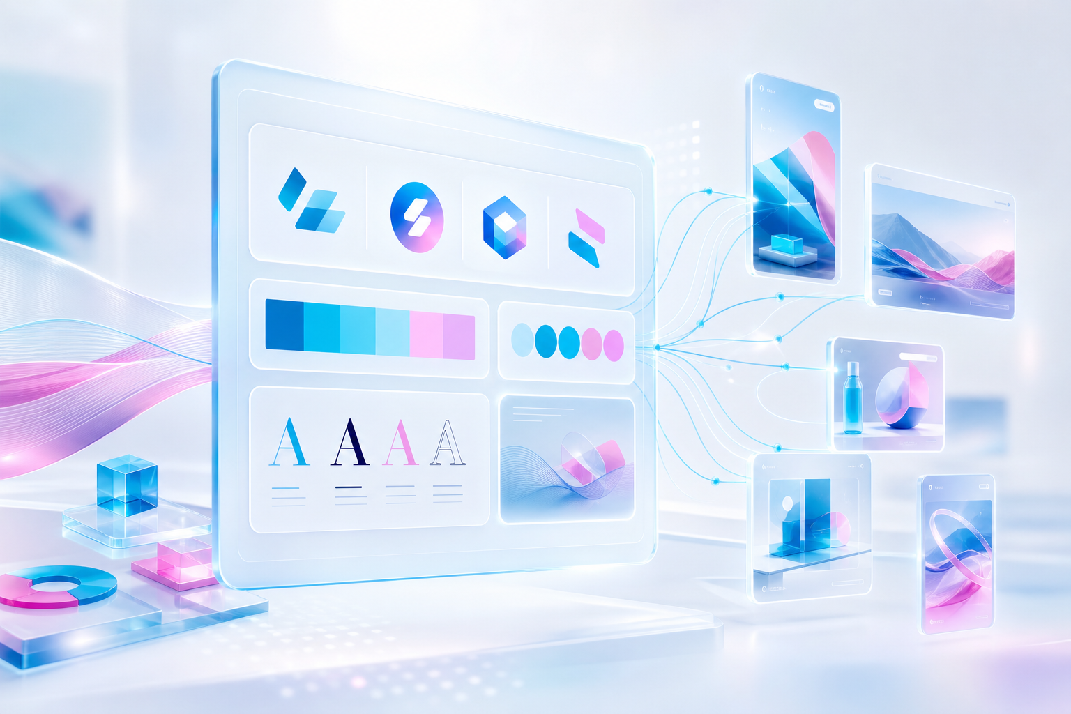 Illustration: AI Brand Kit: Visual Identity Consistency at Scale 2026