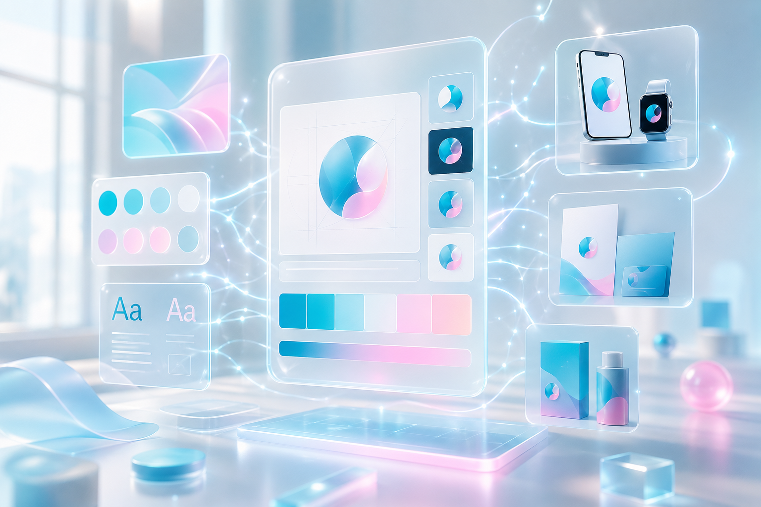 Illustration: AI Brand Kit 2026: Scaling Visual Identity Consistently
